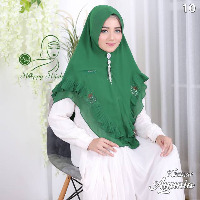 Khimar ayunia ori happy hijab