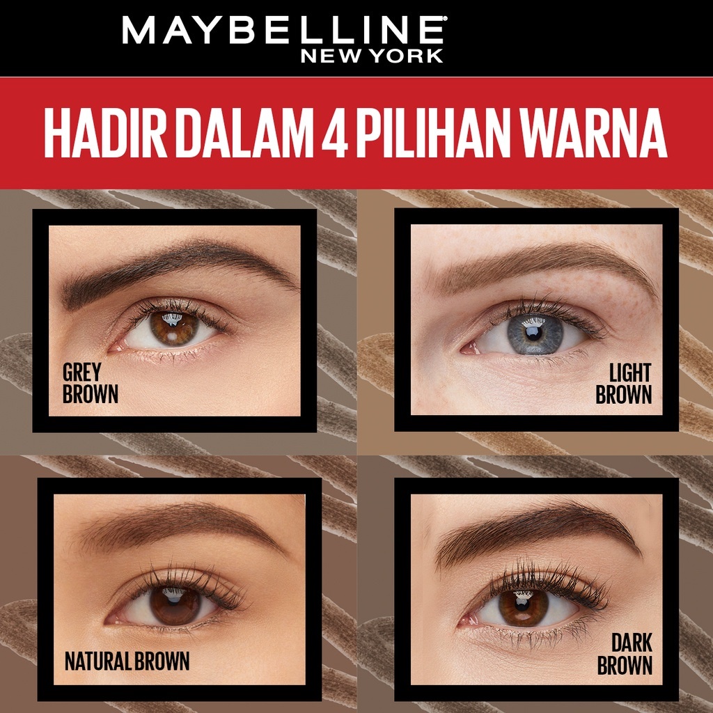 MAYBELLINE Tattoo Brow 36H Eyebrow Pencil | Pensil Alis Waterproof BY AILIN