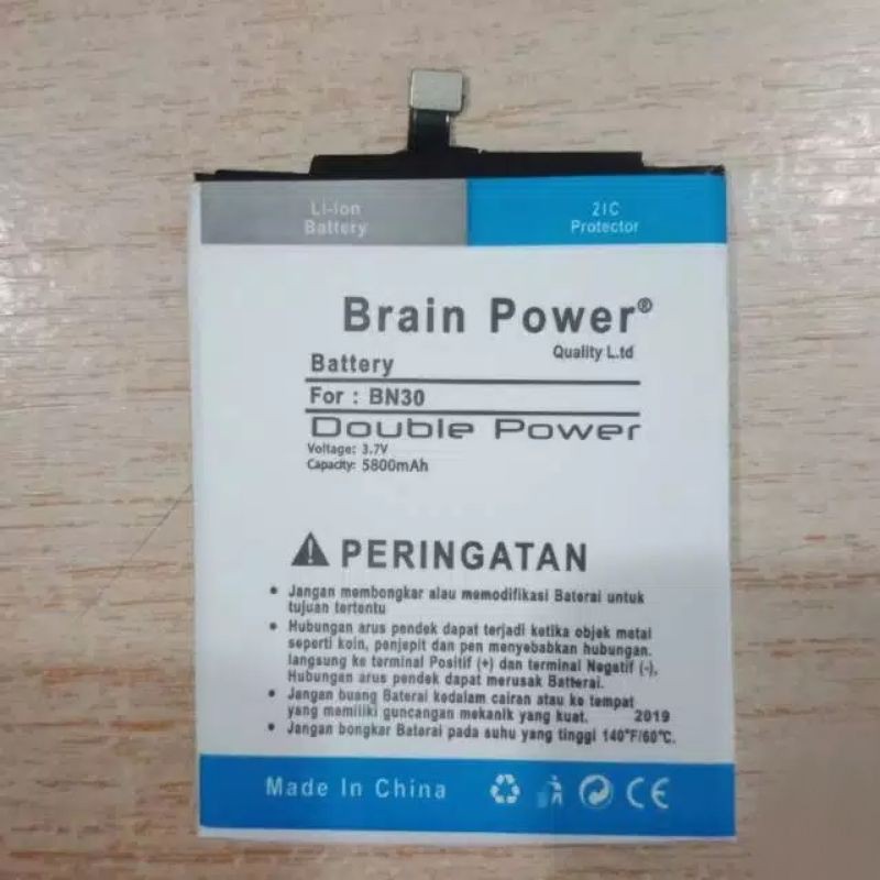 Baterai batre double power Xiaomi BN30 Redmi 4A BN 30