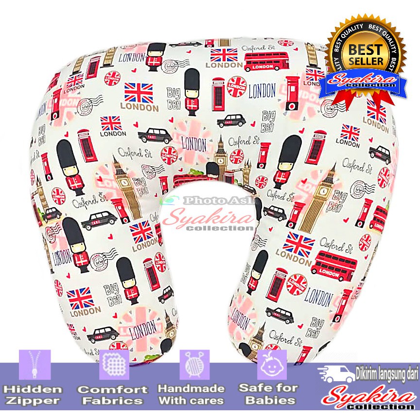 LIVE - Bantal Menyusui 2 Lapis FULL SILIKON