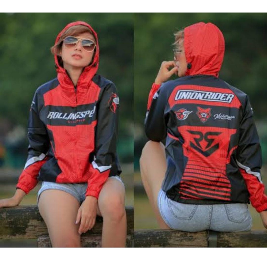 Hoodie Racing Rolling Speed Bahan Lotto Fullprint Sublime