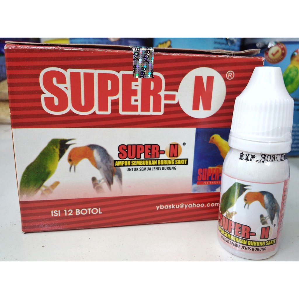 Super N Obat Burung Shopee Indonesia
