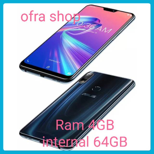 ASUS ZENFONE MAX PRO M2 RAM 4GB INTERNAL 64GB GARANSI