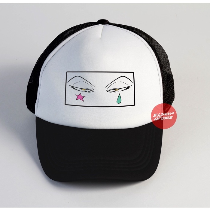 Topi Hunter x Hunter Hisoka / Topi Anime / Demon Slayer / Topi Jaring Distro / Topi Premium / Topi Sablon