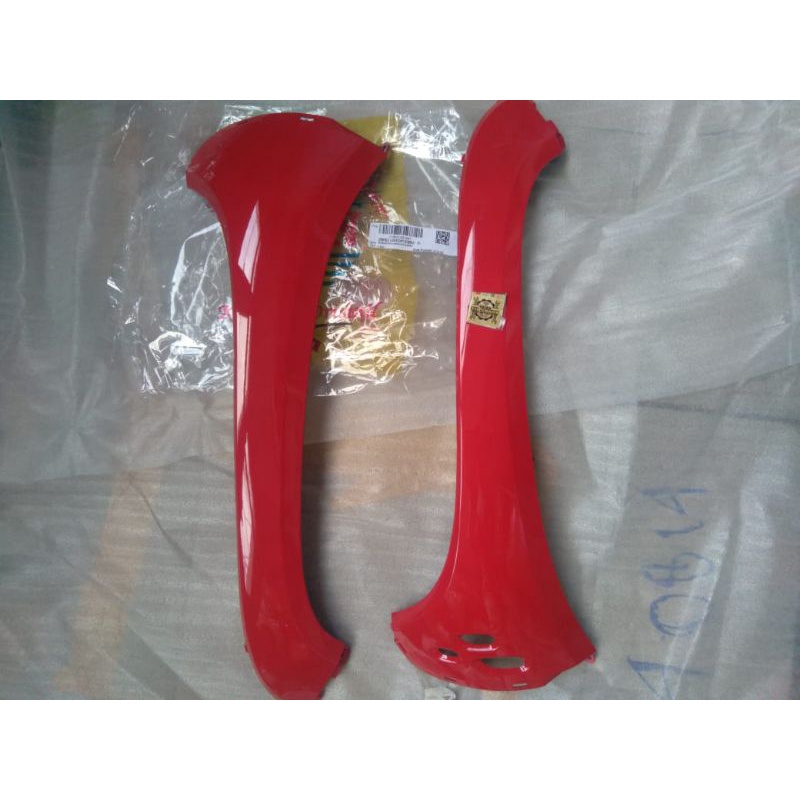 kap luar legshield luar motor SCOOPY F1 2020 2021 2022 merk WIN