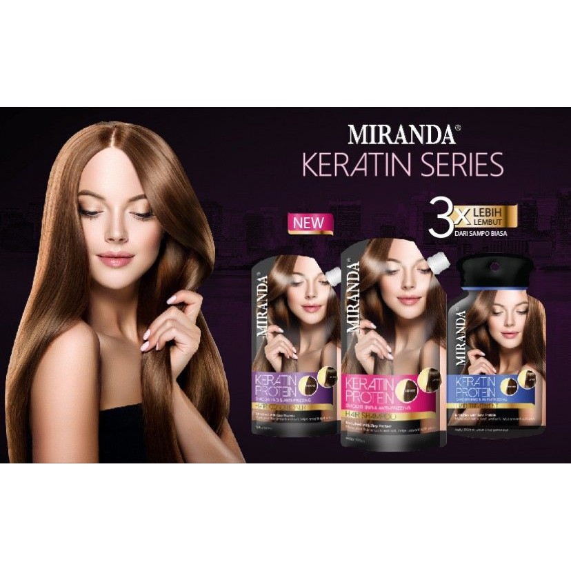 Miranda Keratin Protein Hair Shampoo / Conditioner