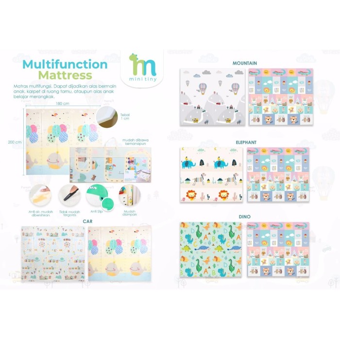 Makassar ! Mattress Multifunction Mini Tiny Baby ( Matrass Lipat )