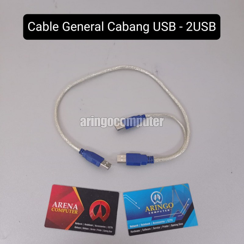 Cable General Cabang USB - 2USB