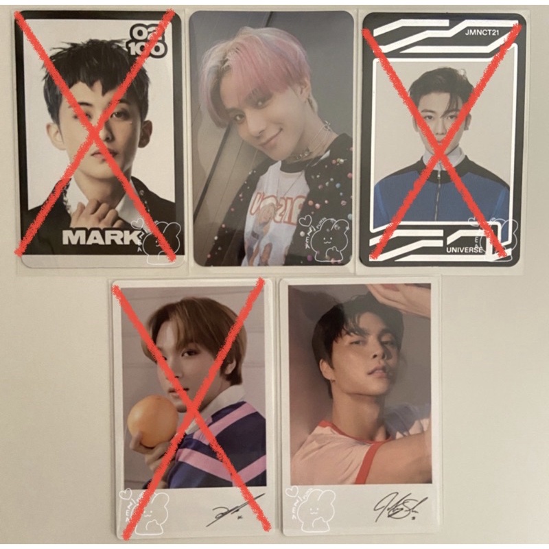 WTS NCT Dream NCT U NCT 127 PC johnny polaroid nature republic