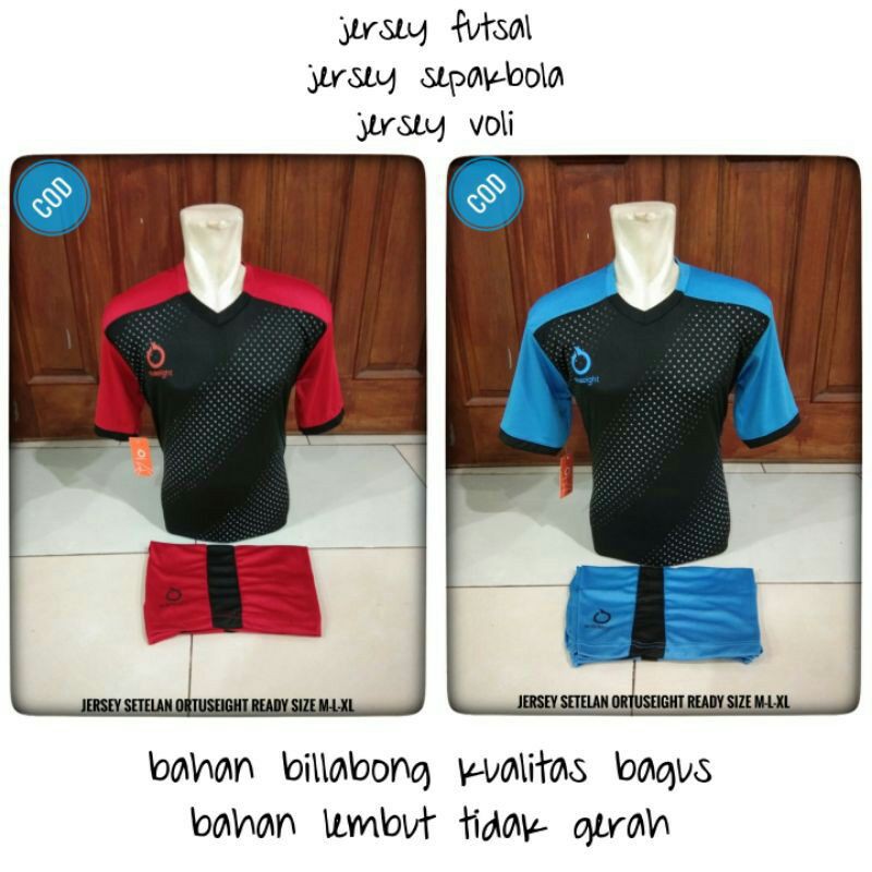 Ortuseight Jersey Baju Setelan Futsal