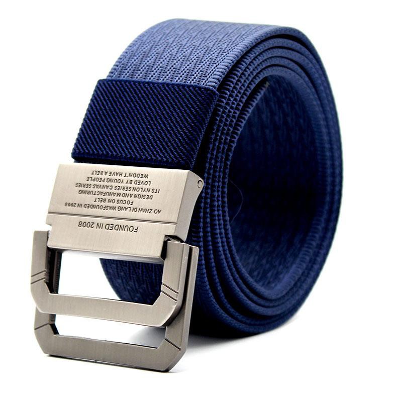 Rhodey Craftman Tali Ikat Pinggang Pria Canvas Buckle Belt - B1030  jnp