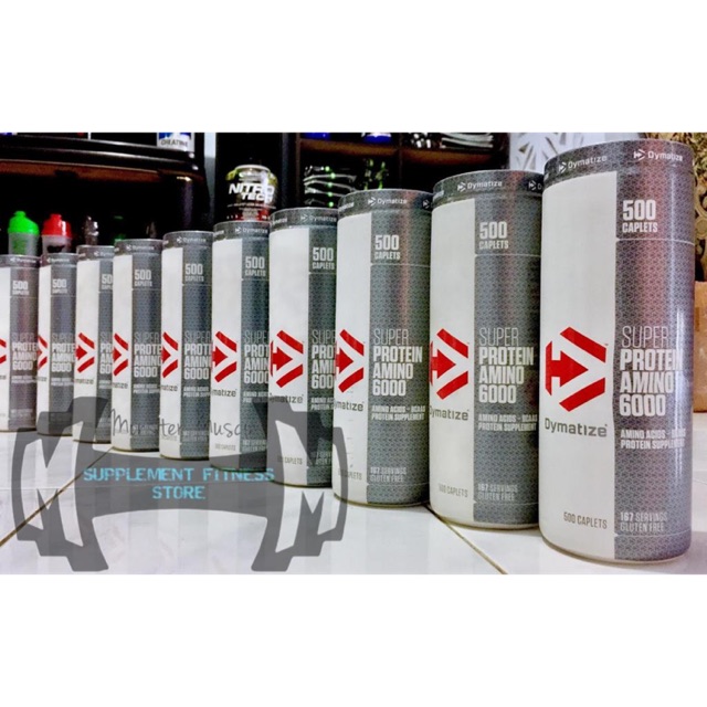 Botol Super Protein Amino 6000 Dymatize 500