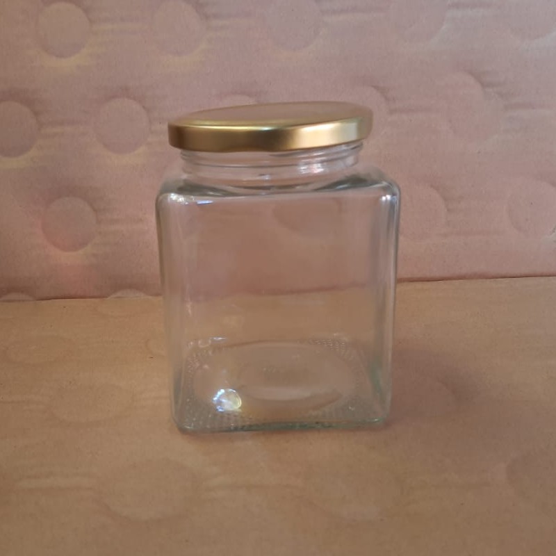 Botol Kaca Kotak 500 ml Import 100% Produk Baru