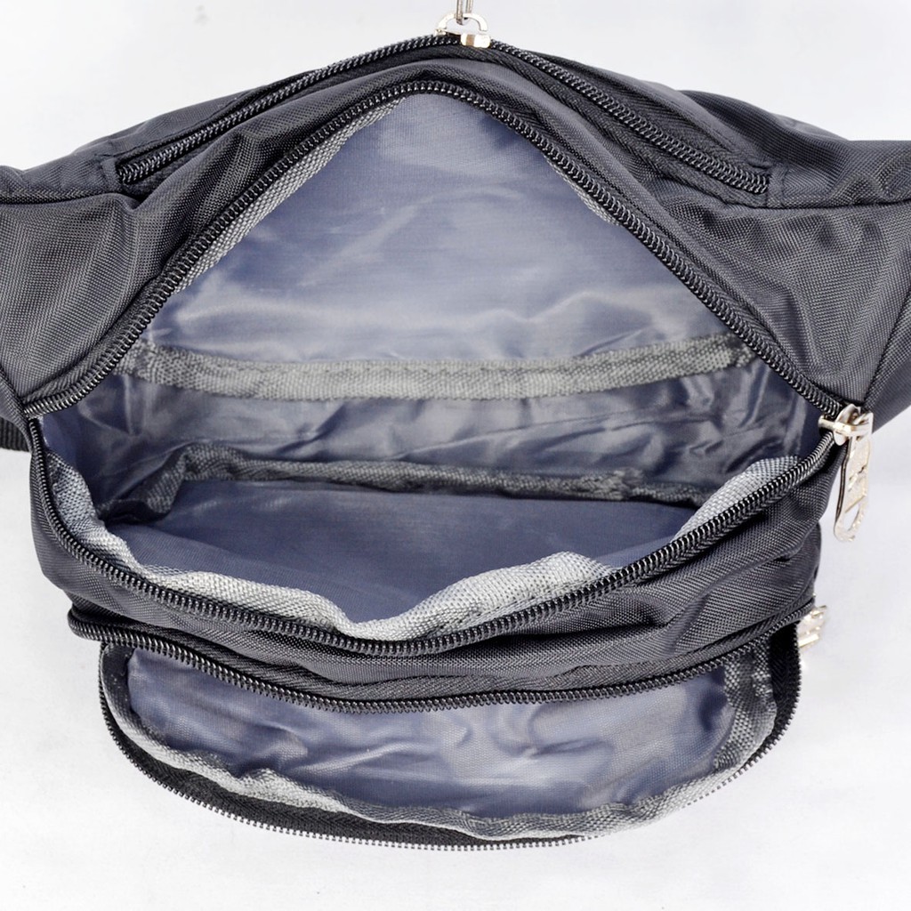 Tas Waistbag Pria Oval Smile Import 938