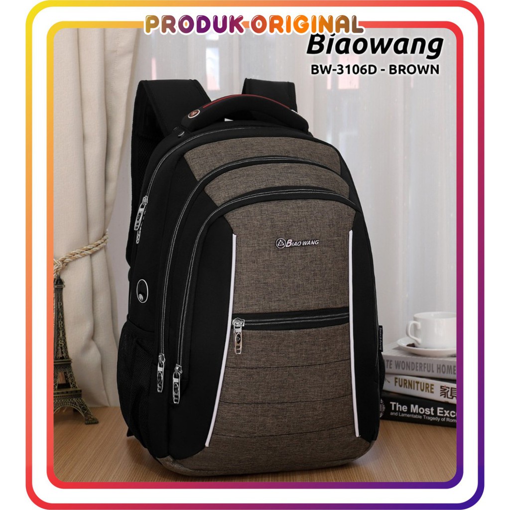 COD TAS PRIA RANSEL BIAOWANG ORIGINAL TERBARU SERI 3106D
