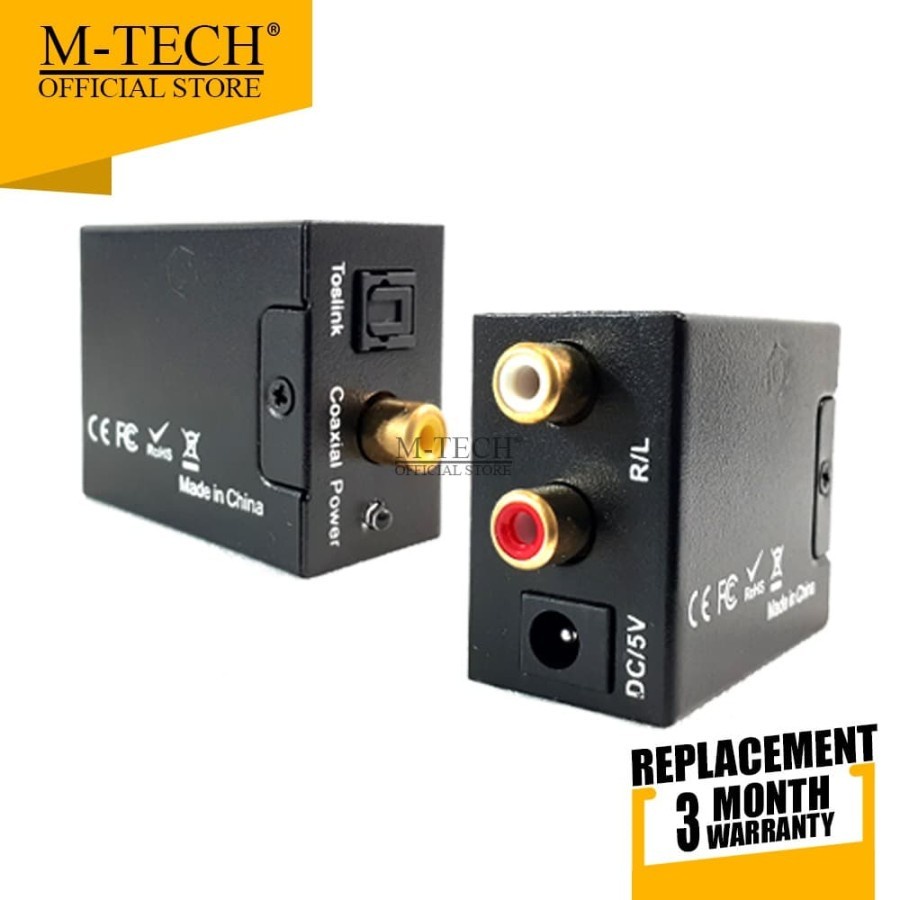 Converter Audio Digital To Analog M-tech