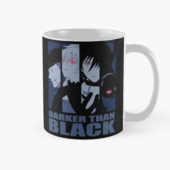 Mug Gelas Darker Than Black Darker Than Black