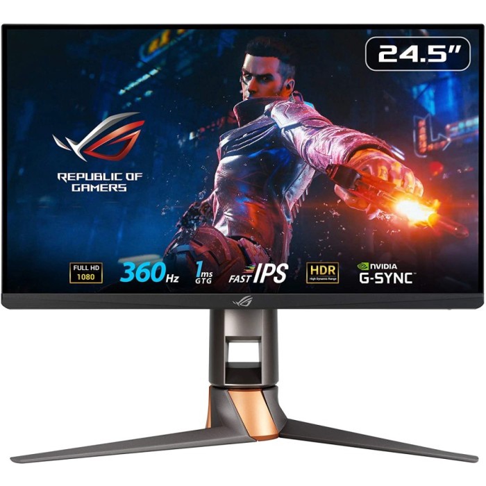 ASUS ROG - Swift - PG259QN - Gaming Monitor - 24.5&quot; FHD, IPS, 360Hz, 1ms