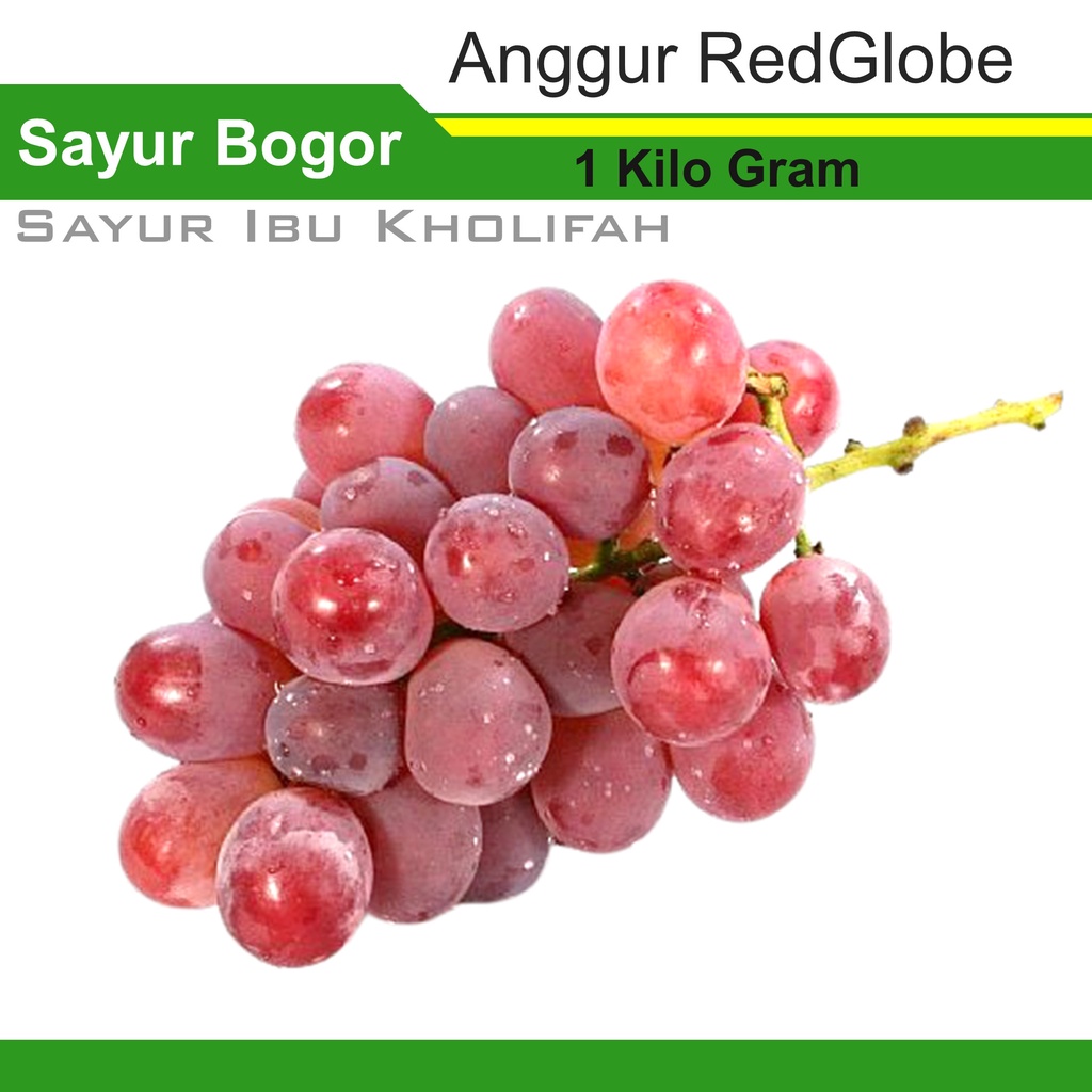 

Buah Anggur RedGlobe 1 Kilo Gram Super Fresh Toko Buah Segar Freshmart Bogor