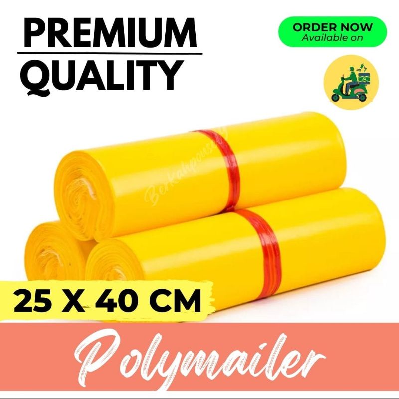 

[25x40] CM 100 LBR PLASTIK POLYMAILER OLSHOP / PLASTIC PACKING ONLINE SHOP