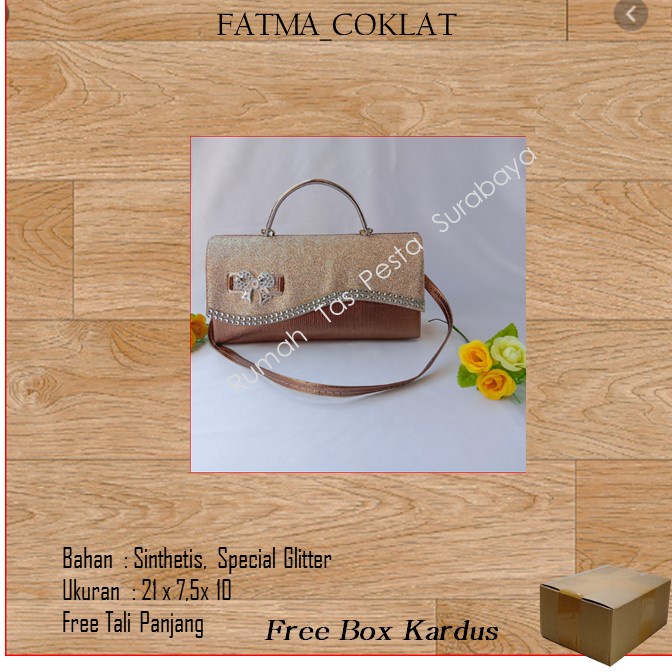 Tas Slempang,Tas Murah,Tas Mewah,FATMA_COKLAT