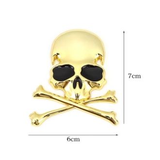 Emblem metal Skeleton 014