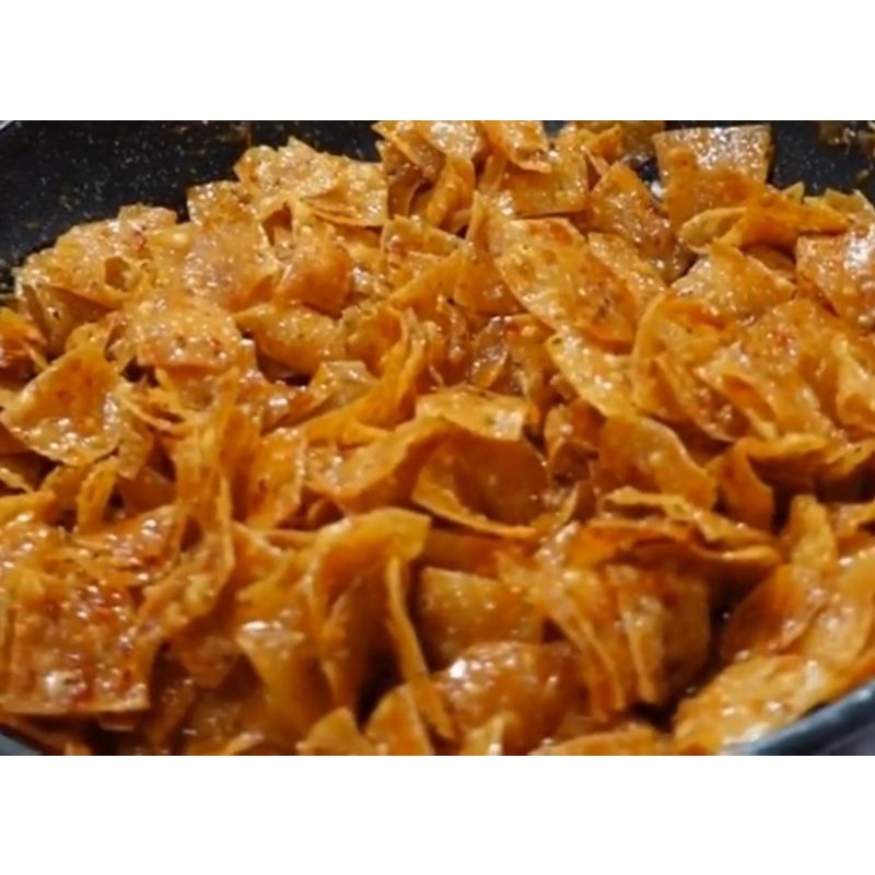 

Keripik pedas gurih