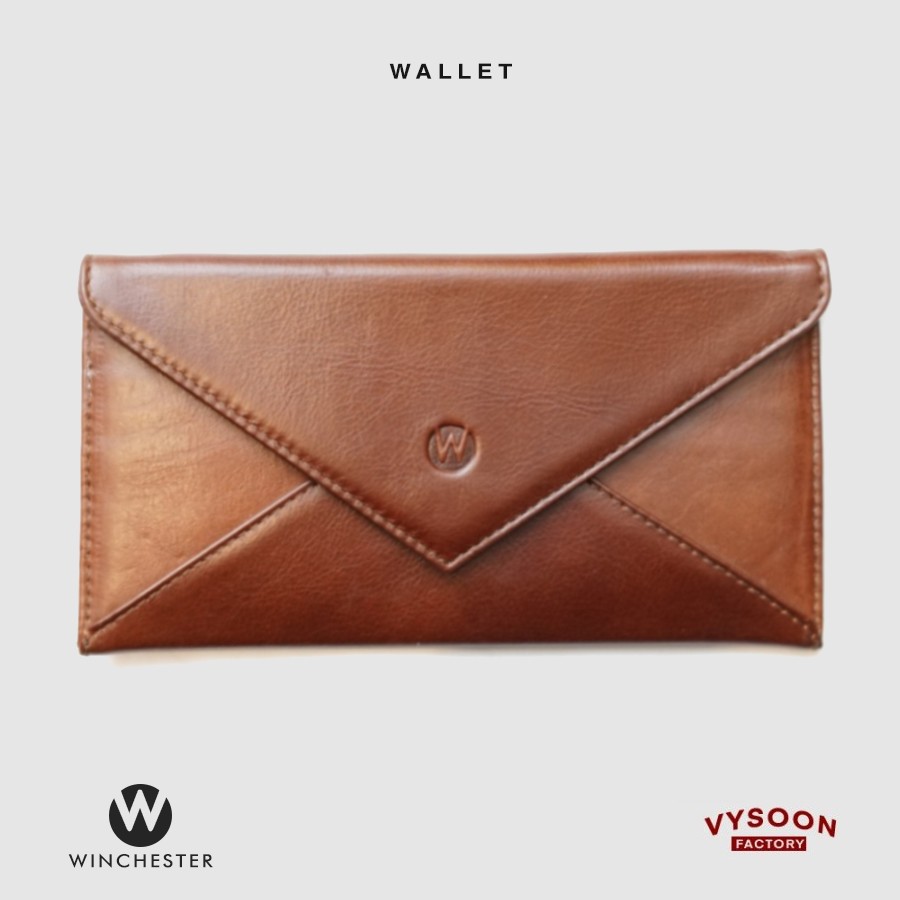 Dompet Wanita Panjang Kulit Leather Kualitas Premium / Dompet Kulit