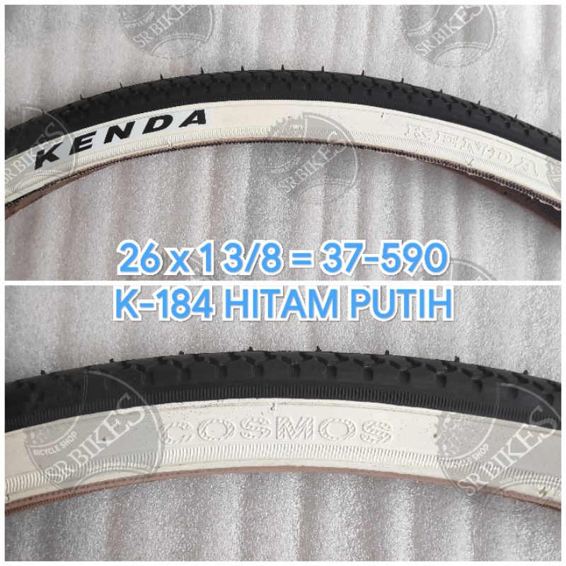 Ban Luar 26 x 1 3/8 (ETRTO 37-590) Sepeda CTB JENGKI Mini. KENDA