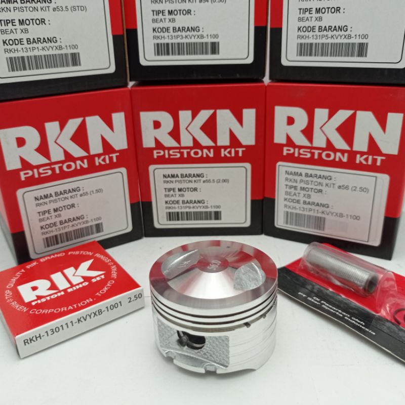 SEHER PISTON SET FIM 53.5 54 54.5 55 55.25 55.5 56 Pen 13 FIM52 VARIO BEAT KARBU BLADE REVO ABS