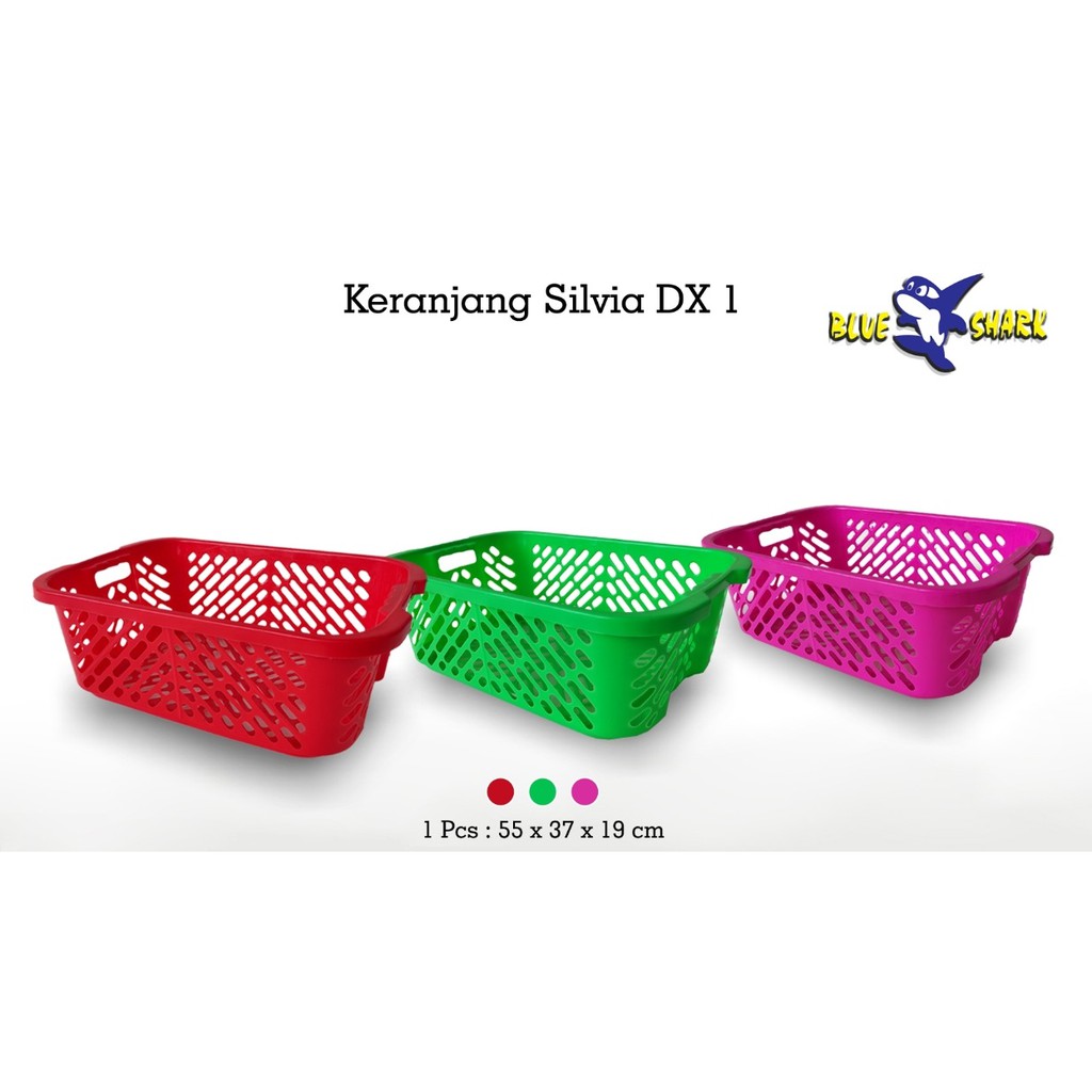 Jual Keranjang Baju Laundry Pakaian Keranjang Silvia Warna Cerah