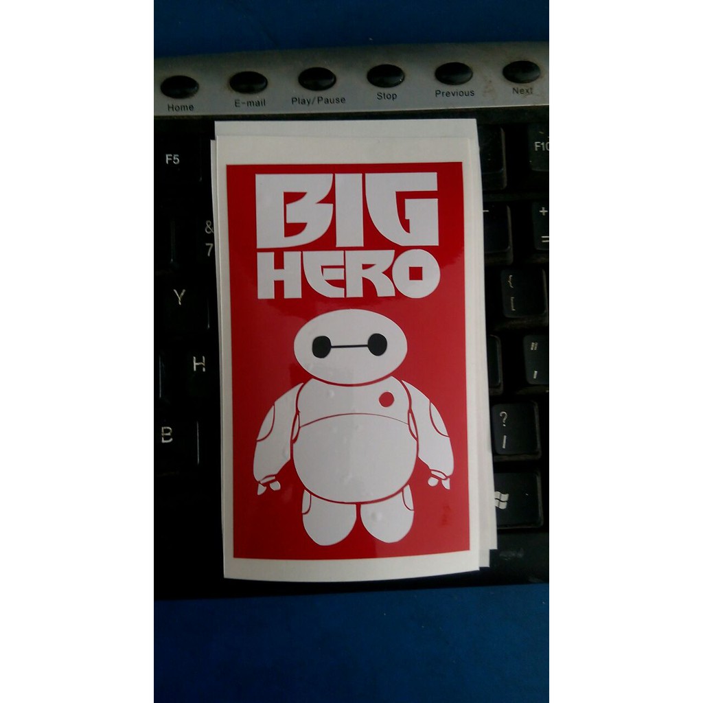 

cutting sticker big hero