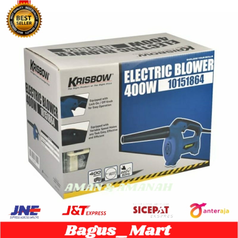 Krisbow Electric Blower 400 W Eb4-v1/blower angin/blower