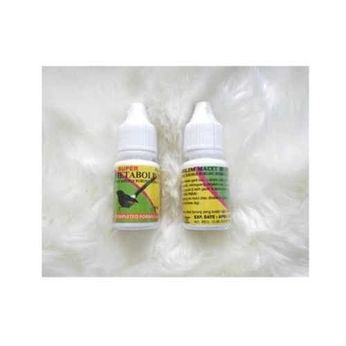 Super Metabolis 10ml Vitamin Burung Macet Bunyi Susah Kicau Ganti Bulu