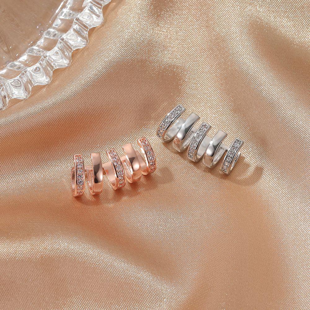 Preva Claw Earrings Cuff Fashion Hadiah Wanita Pria Tanpa Tindik Anting Tragus