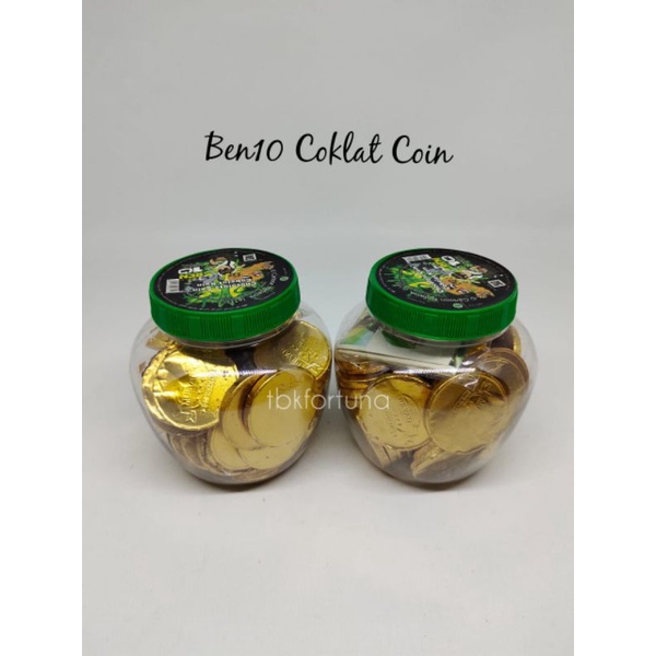 Cokelat coin ben10 berat 250gr