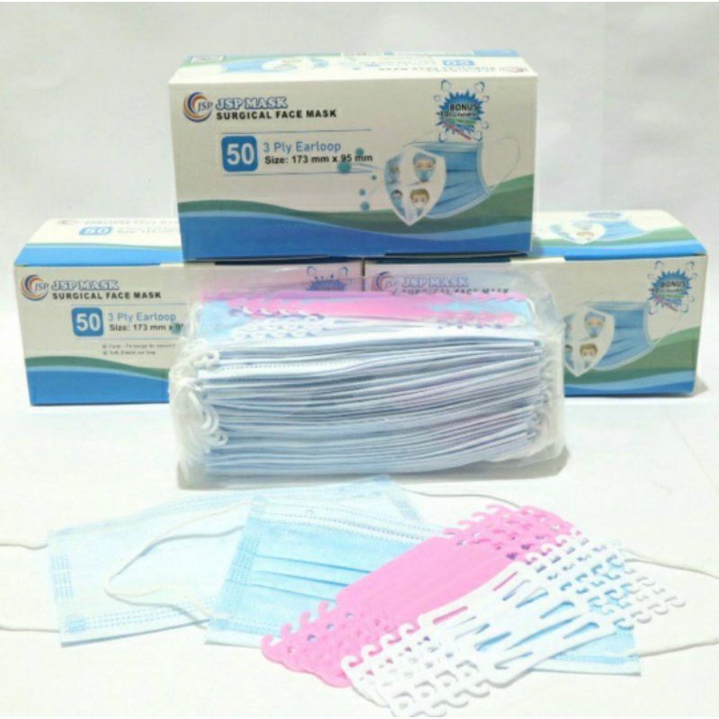 Masker Medis JSP 50 pcs