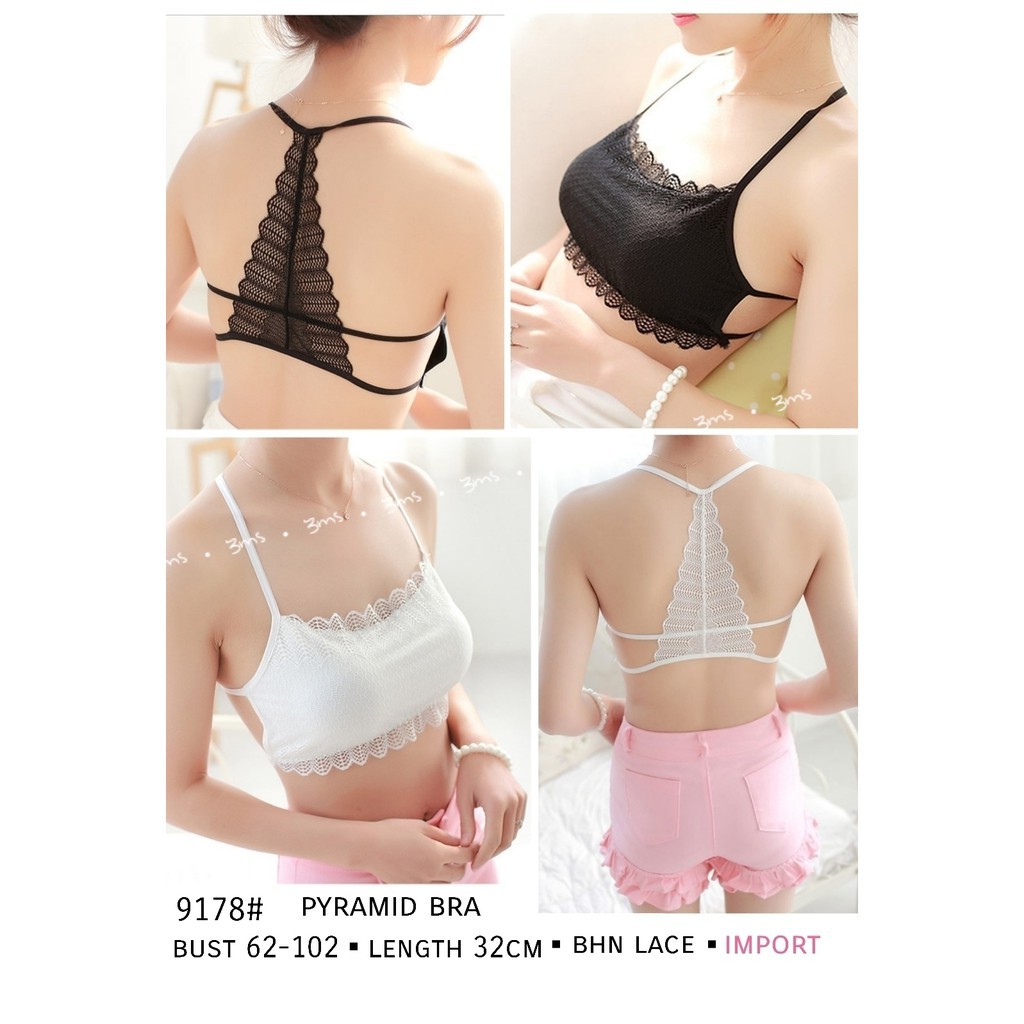 Pyramid Bra 9178# IRO IN Bra Cewek Sexy Bra Import