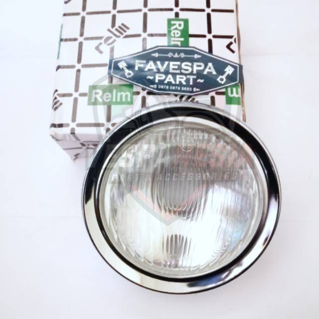 Reflektor Lampu Vespa Sprint Veloce Bagol