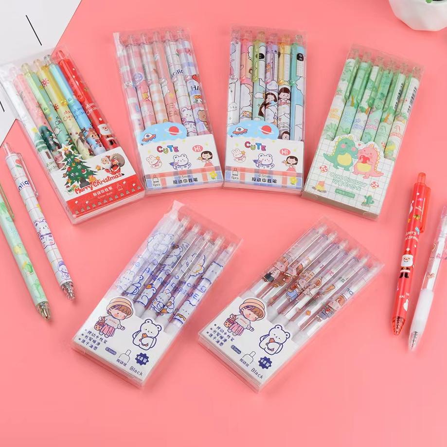 

[28] ED - 6 IN 1 PULPEN GEL MEKANIK MOTIF CARTOON / PEN GEL MEKANIK LUCU / PULPEN AESTHETIC pjkx -58