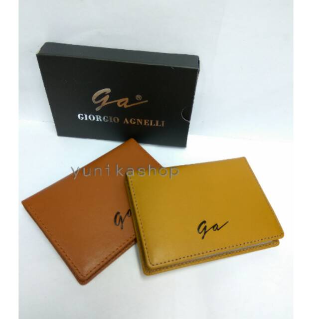 Dompet kartu orginal kulit asli giorgio agnelli 675