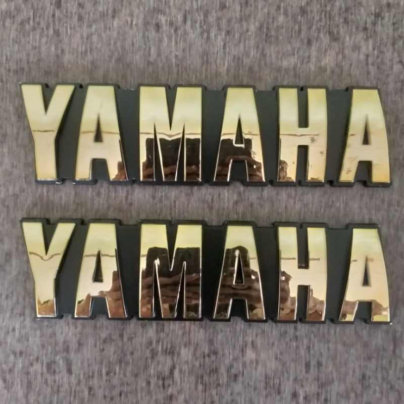Emblem Tulisan Yamaha Untuk Tangki Rx King
