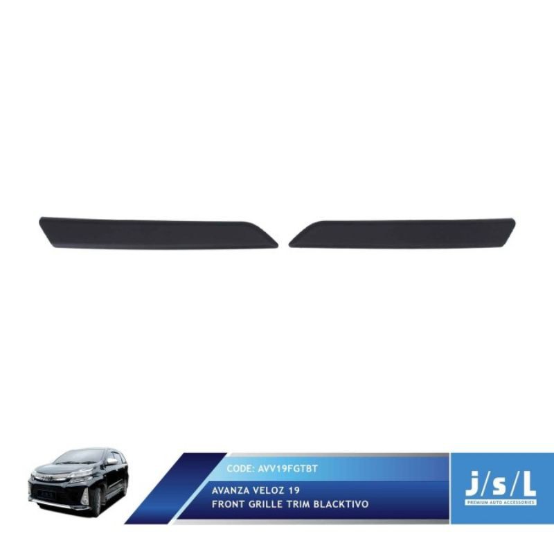 Lis Grill Avanza / Xenia / Veloz 2019 Front Grille Trim Blacktivo