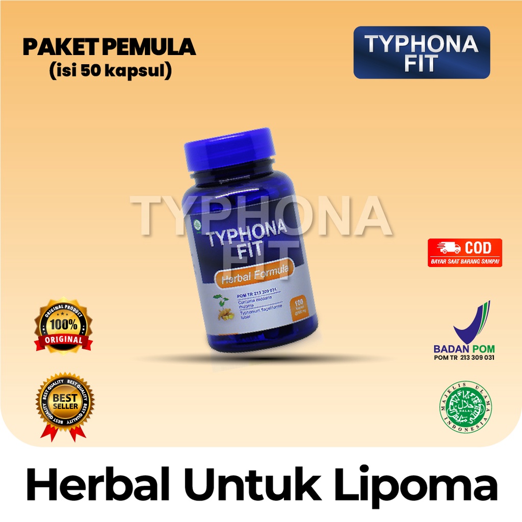 Typhona Fit 100% ASLI - HERBAL UNTUK ATASI LIPOMA