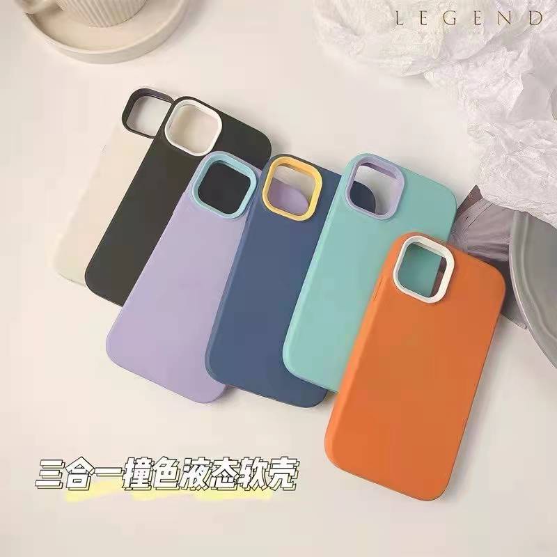 Case Iphone ANTISHOCK 14 13 Pro Max 12 Pro Max 11 Pro Max XR X XS Max 8 Plus 7 Plus 11 Hybrid Bumper Liquid Silicone