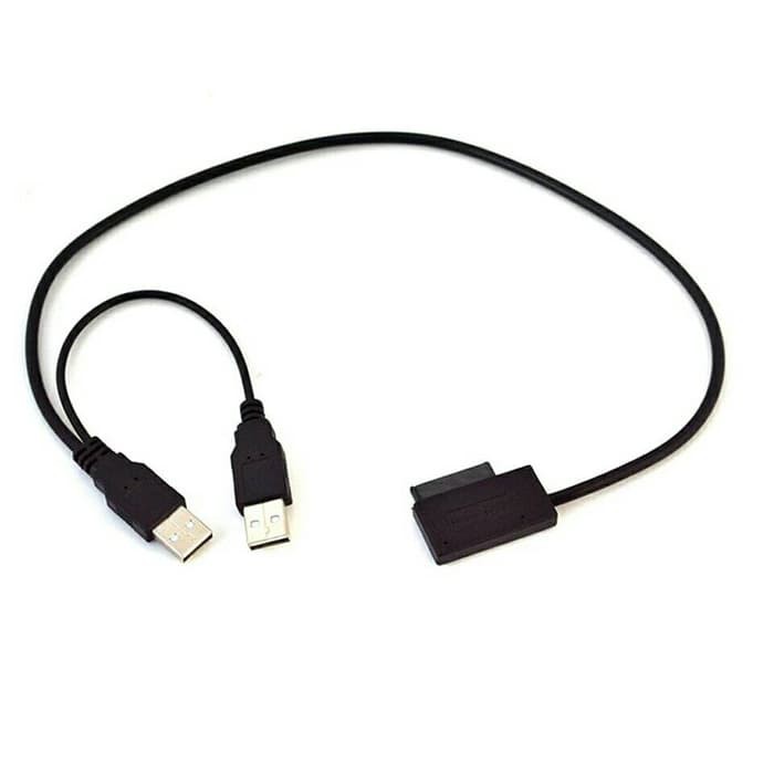 Kabel USB - DVD Laptop Eksternal / USB to Slimline SATA