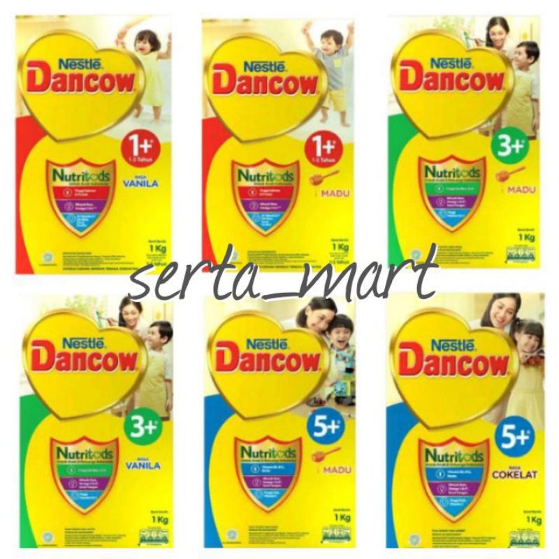 

Susu Nestle Dancow Nutritods 1+ 3+ 5+ Vanilla / Madu / Cokelat / Coklat - Susu Pertumbuhan Anak 400gr / 800gr