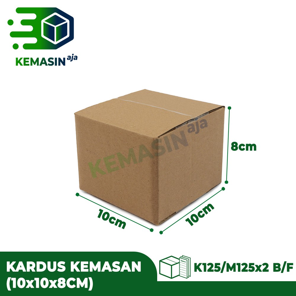 

Box Kardus / Packaging Serbaguna Dimensi 10x10x8 cm