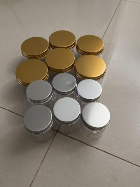 Botol Toples Makanan Jar Plastik Pet 80ml