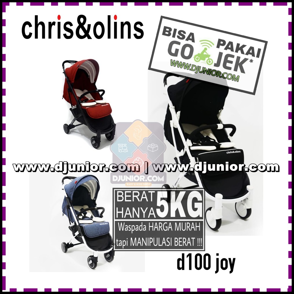 CHRIS &amp; OLINS - STROLLER BABY D100 JOY / KERETA BAYI CHRIS OLIN